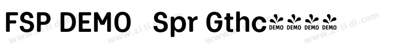 FSP DEMO   Spr Gthc字体转换